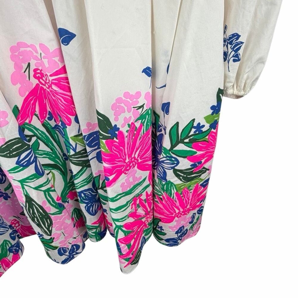Lilly Pulitzer Chyanna V-Neck Dress- size 12 - Picture 7 of 11